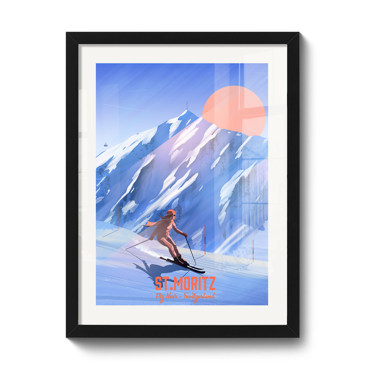 St Moritz- Piz Nair