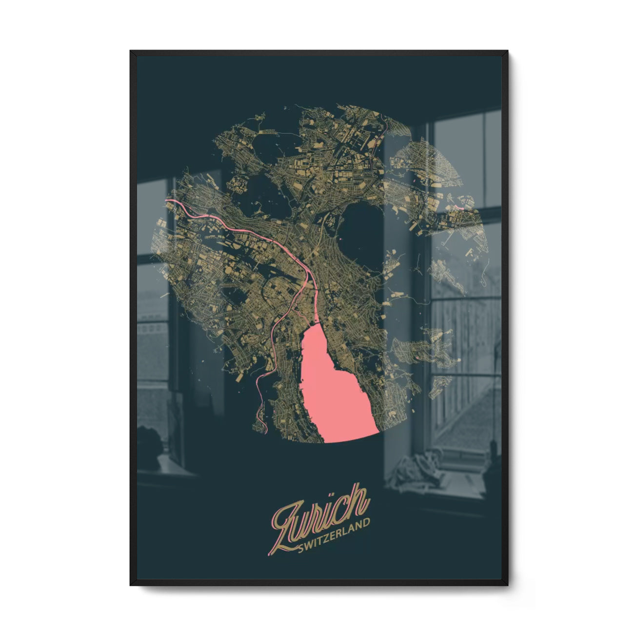 Zurich Map Round