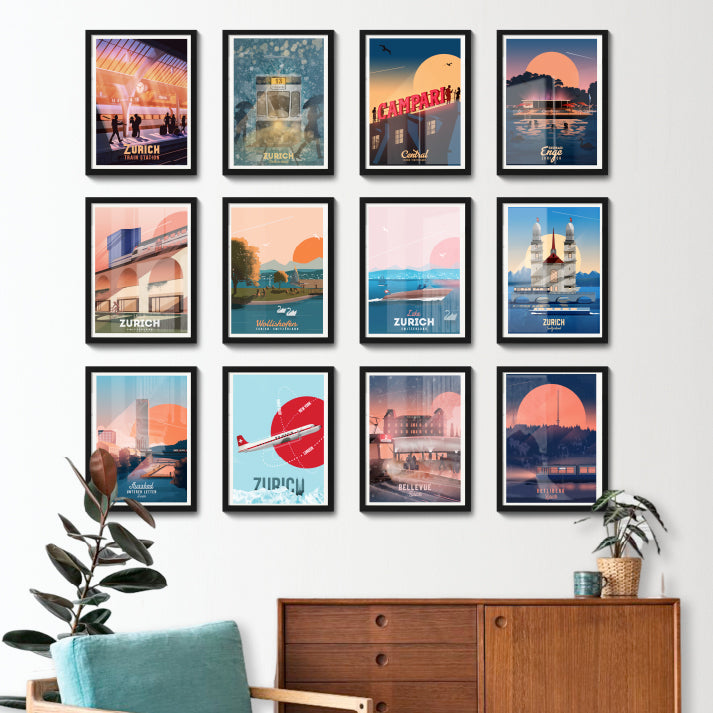 A3 Wall Calendar 2026 ZURICH edition