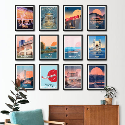 A3 Wall Calendar 2026 ZURICH edition