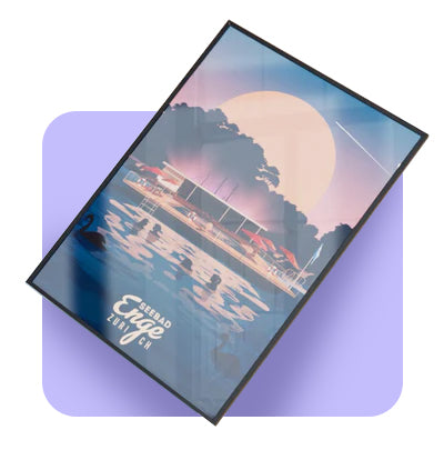 Framed M